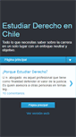 Mobile Screenshot of estudiarderechoenchile.blogspot.com