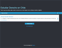 Tablet Screenshot of estudiarderechoenchile.blogspot.com