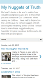 Mobile Screenshot of mynuggetsoftruth.blogspot.com