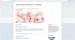 Desktop Screenshot of janets-sketchbook.blogspot.com