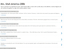 Tablet Screenshot of mrsutahamerica.blogspot.com