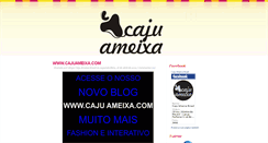 Desktop Screenshot of cajuameixa.blogspot.com