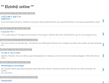 Tablet Screenshot of elzinhaonline.blogspot.com