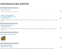 Tablet Screenshot of pazcomoculturaeventos.blogspot.com