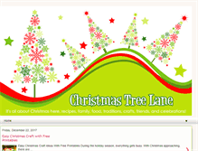 Tablet Screenshot of christmastreelane.blogspot.com