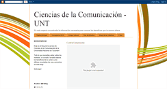 Desktop Screenshot of cscomunicacionunt.blogspot.com