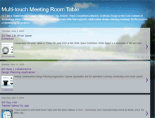 Tablet Screenshot of multitouchmeetingroomtable.blogspot.com