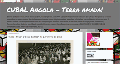 Desktop Screenshot of cubal-angola.blogspot.com