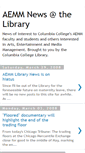 Mobile Screenshot of aemmlibrarynews.blogspot.com