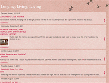 Tablet Screenshot of longinglivingloving.blogspot.com