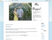 Tablet Screenshot of bowerfamilyhappenings.blogspot.com