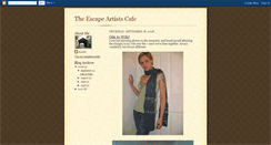 Desktop Screenshot of escapeartistscafe.blogspot.com