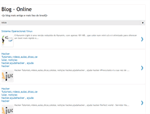 Tablet Screenshot of hack-online.blogspot.com