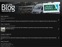 Tablet Screenshot of clevelandmotorhomes.blogspot.com