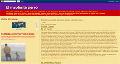 Desktop Screenshot of elinsolenteperro.blogspot.com