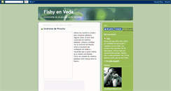 Desktop Screenshot of fishyenveda.blogspot.com