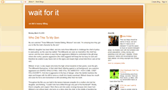 Desktop Screenshot of betterwaitforit.blogspot.com