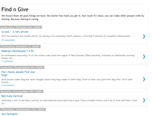 Tablet Screenshot of find-n-give.blogspot.com