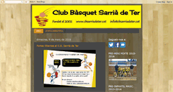 Desktop Screenshot of basquetsarria.blogspot.com
