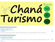 Tablet Screenshot of chanaturismo.blogspot.com