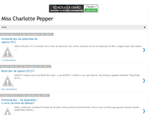 Tablet Screenshot of misscharlottepepper.blogspot.com