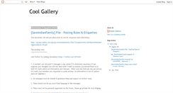 Desktop Screenshot of cool-gallery.blogspot.com