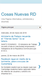 Mobile Screenshot of cosasnuevasrd.blogspot.com