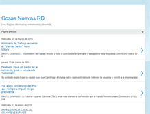 Tablet Screenshot of cosasnuevasrd.blogspot.com
