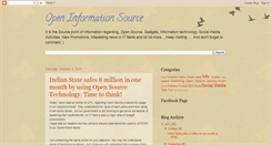 Desktop Screenshot of openinfosource.blogspot.com