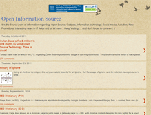 Tablet Screenshot of openinfosource.blogspot.com