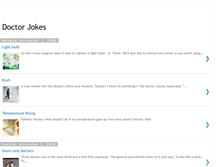 Tablet Screenshot of doctor-jokes.blogspot.com