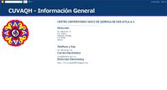 Desktop Screenshot of cuvaqhinformacion.blogspot.com