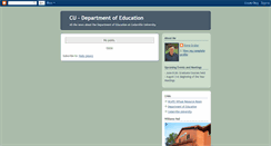 Desktop Screenshot of cueducdept.blogspot.com