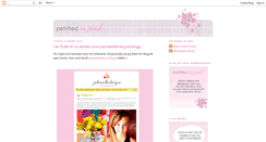 Desktop Screenshot of petrifiedinpink.blogspot.com