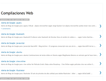 Tablet Screenshot of compilacionesw.blogspot.com