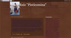 Desktop Screenshot of pinticominacuentacuentos.blogspot.com