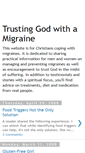 Mobile Screenshot of managemigraines.blogspot.com