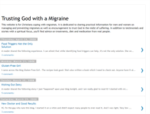 Tablet Screenshot of managemigraines.blogspot.com