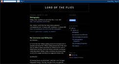 Desktop Screenshot of lordofthefliesculminating.blogspot.com