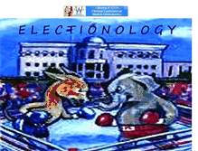 Tablet Screenshot of electionology.blogspot.com