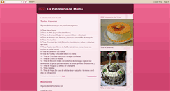 Desktop Screenshot of lapasteleriademama.blogspot.com