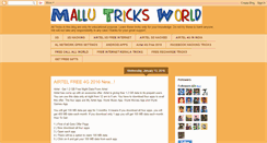 Desktop Screenshot of mallutricksworld.blogspot.com