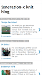 Mobile Screenshot of jeneration-xknitblog.blogspot.com