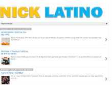 Tablet Screenshot of nick-latino.blogspot.com