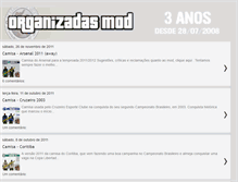 Tablet Screenshot of organizadasmod.blogspot.com