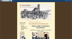 Desktop Screenshot of ilgiornalieri.blogspot.com