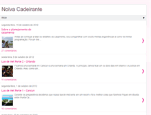 Tablet Screenshot of noivacadeirante.blogspot.com