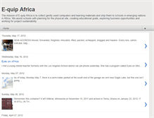 Tablet Screenshot of equipafrica.blogspot.com