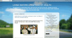 Desktop Screenshot of livingwatersministiescyprus.blogspot.com