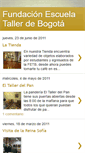Mobile Screenshot of escuelatallerdebogota.blogspot.com